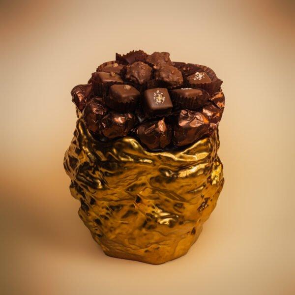 Coupelle Ceramic Gold P- Chocolat