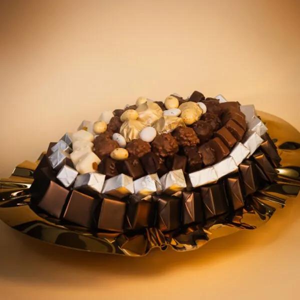 Coupe Métal Gold P- Chocolat