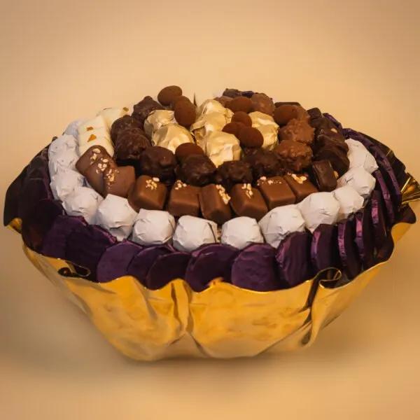 Coupe Métal Gold M- Chocolat