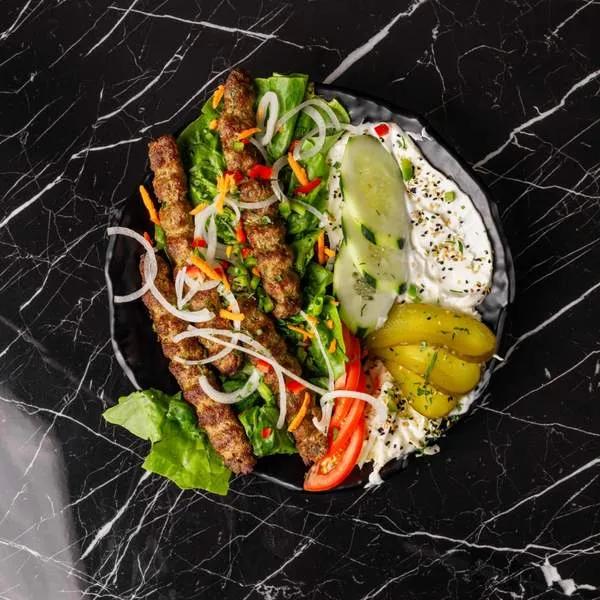 Plat kebab Viande
