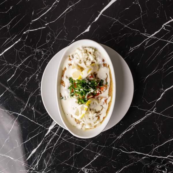 Foul syrien à la tahina