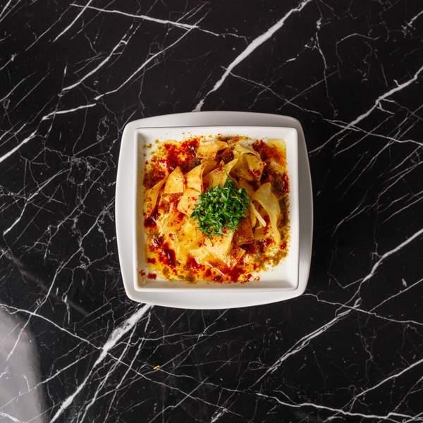 Houmous Fatteh au beurre de ghee