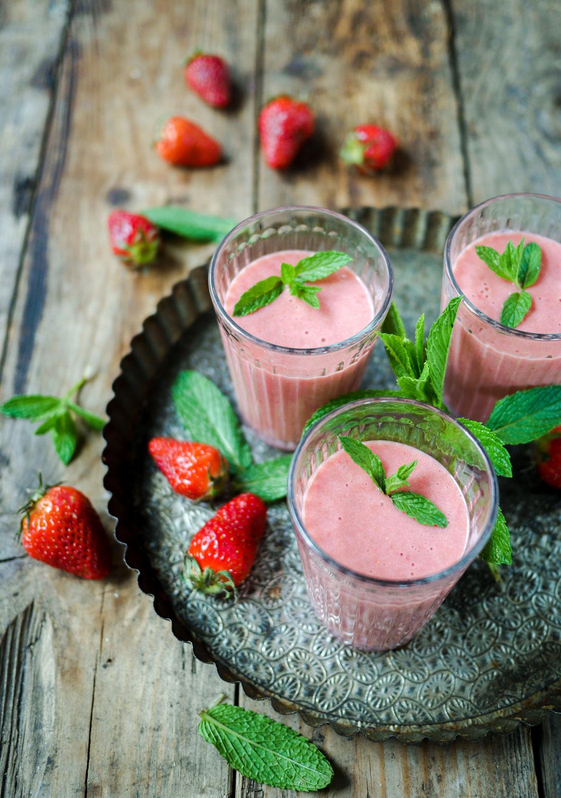 Jus Fraise-Lait