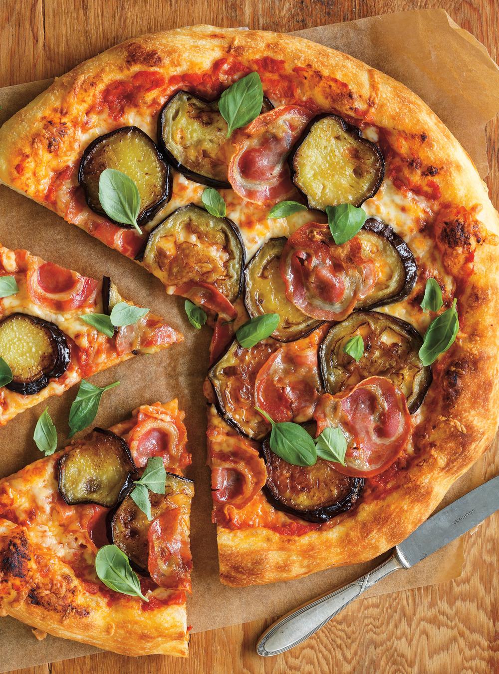 Pizza Aubergine