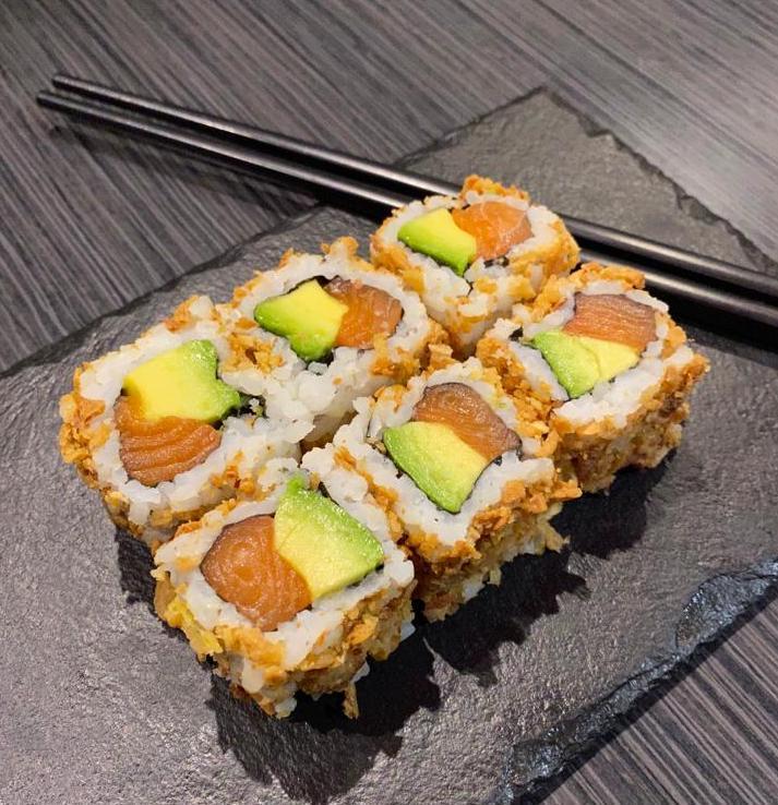 California Roll Crispy Saumon 8 Pcs