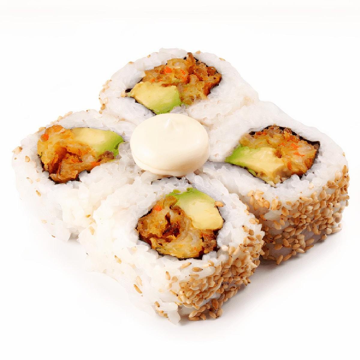 California  Roll Crispy Poulet Crispy 8 Pcs