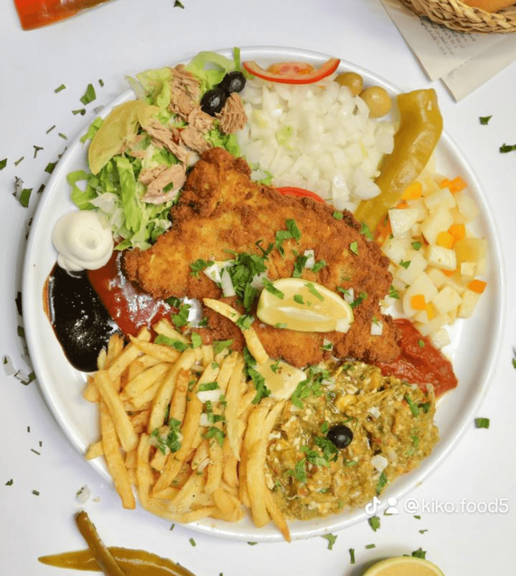 Plat Escalope Panée