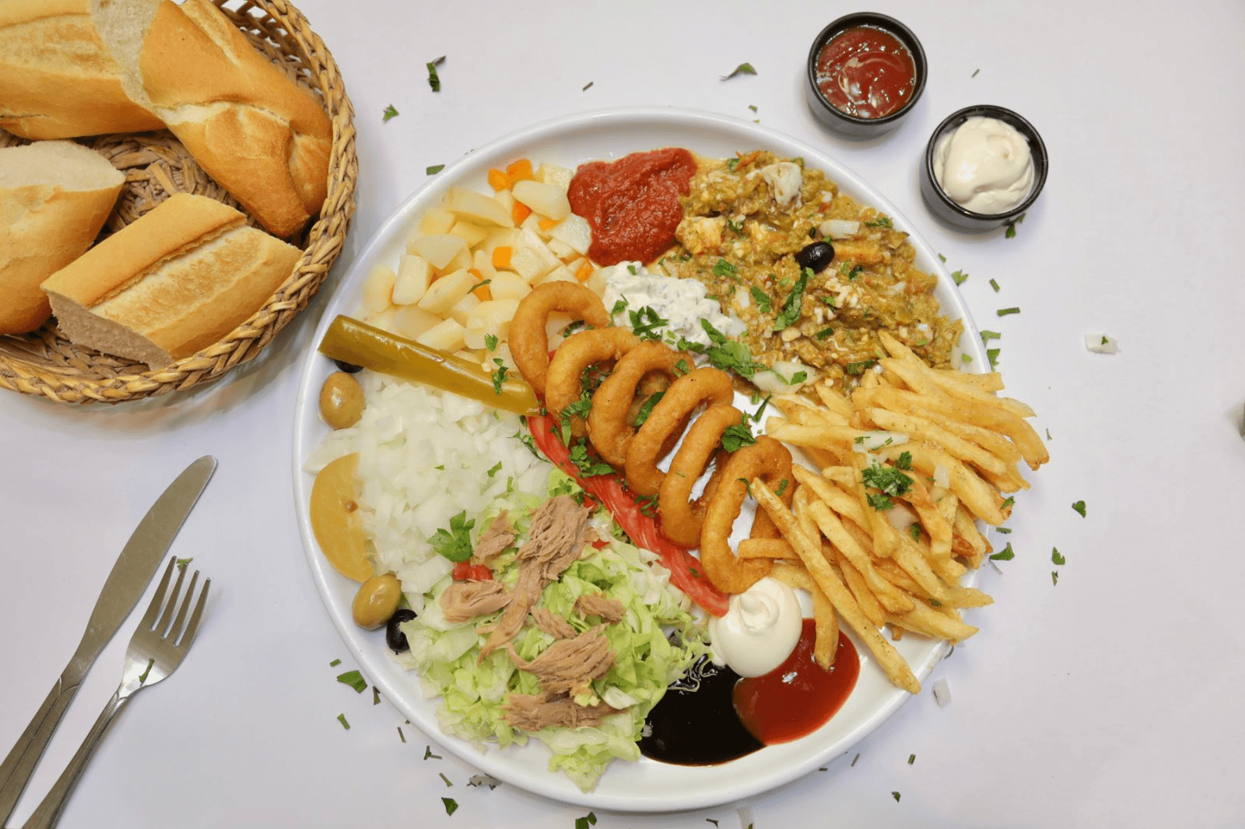 Plat Calamars Dorés