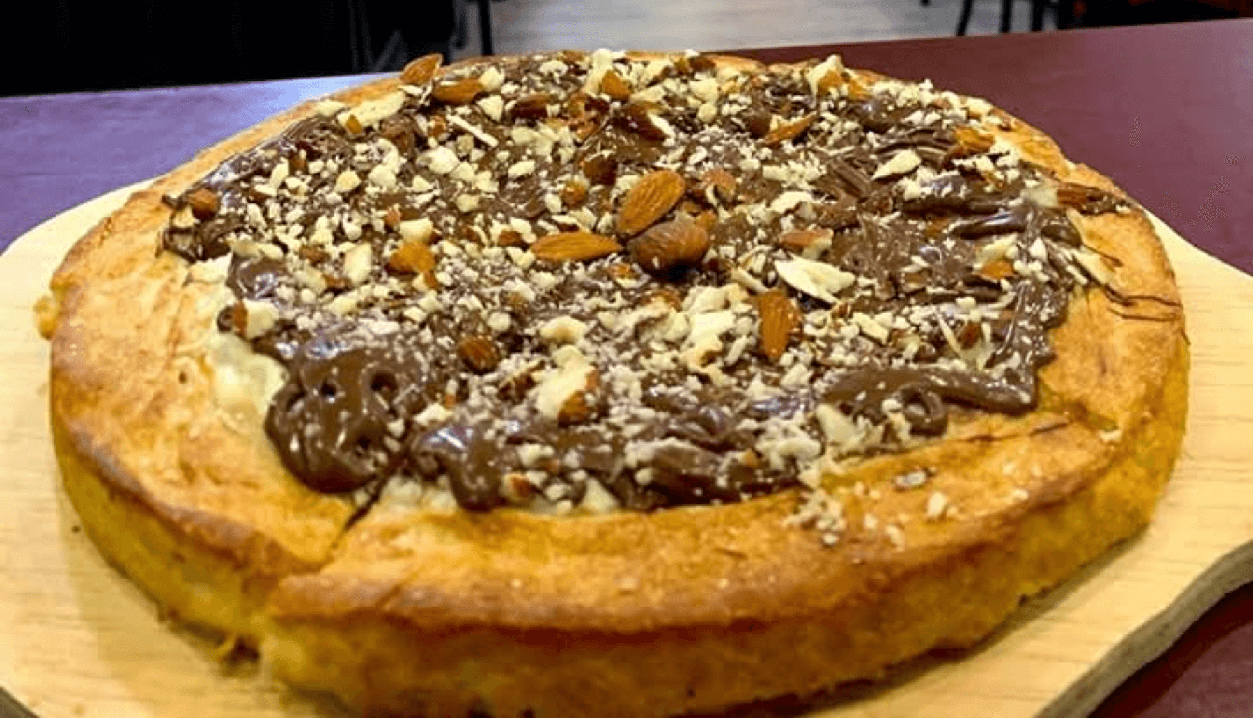 Pizzas Small Nutella Amandes