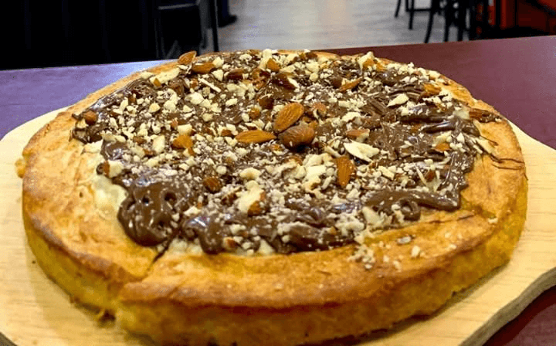 Pizzas Medium Nutella Amandes