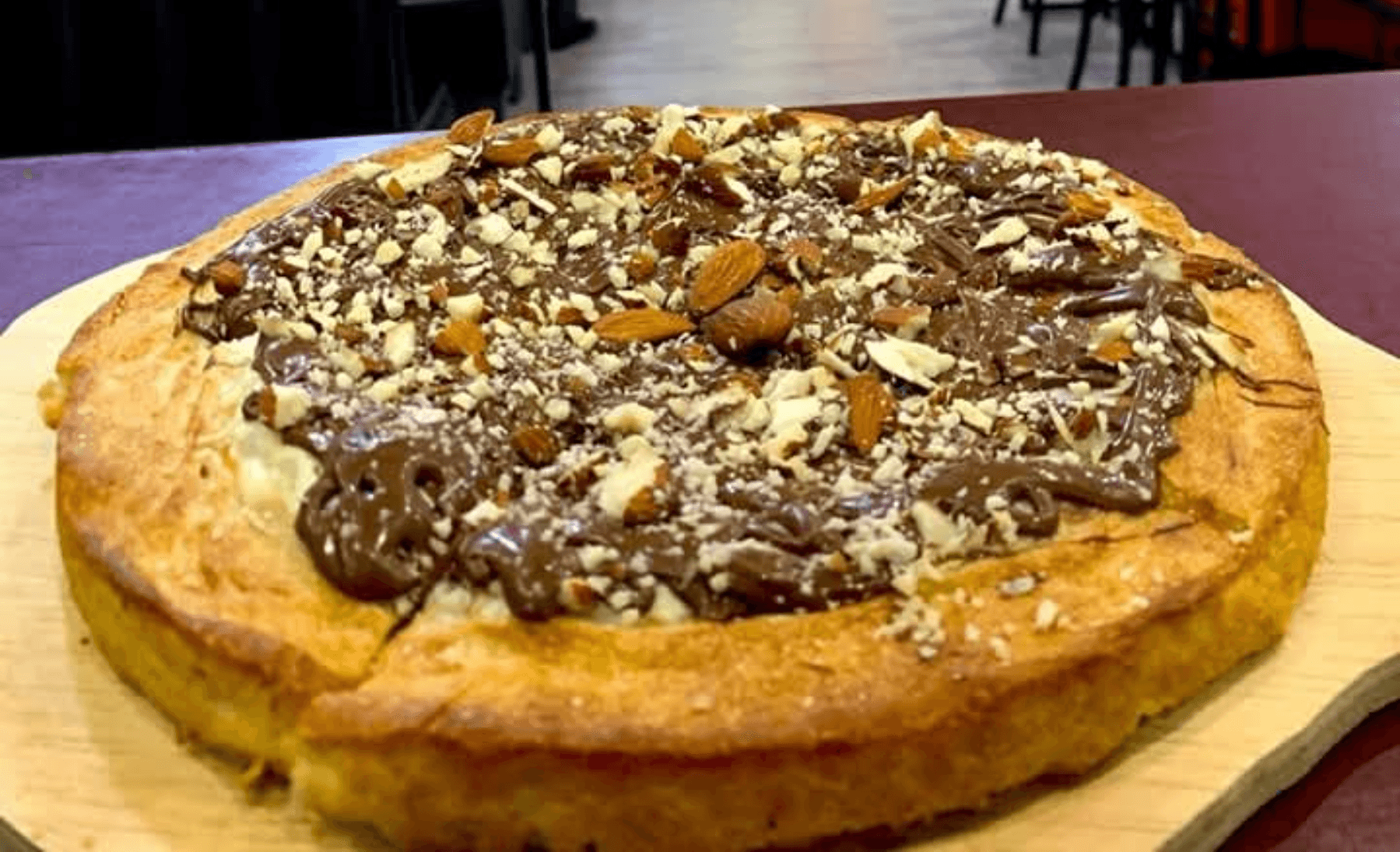 Pizzas X-Large Nutella Amandes
