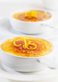 Créme Brûlée a l'orange