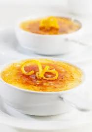 Créme Brûlée a l'orange