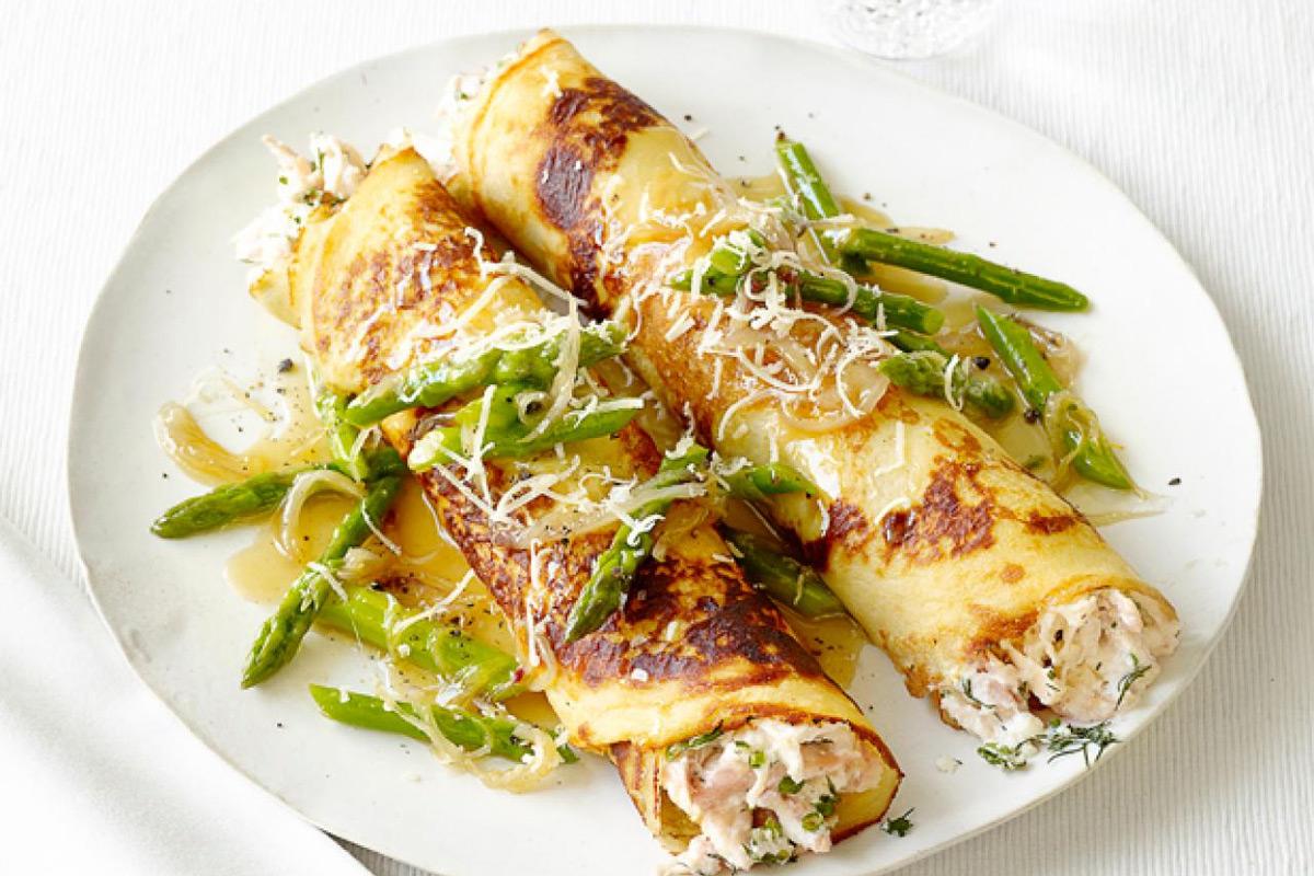 Crêpe Poulet Champignons De Paris