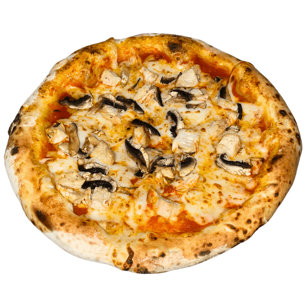 Pizza Poulet Champignons