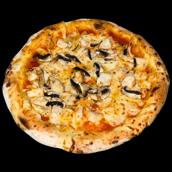 Pizza Poulet Champignons