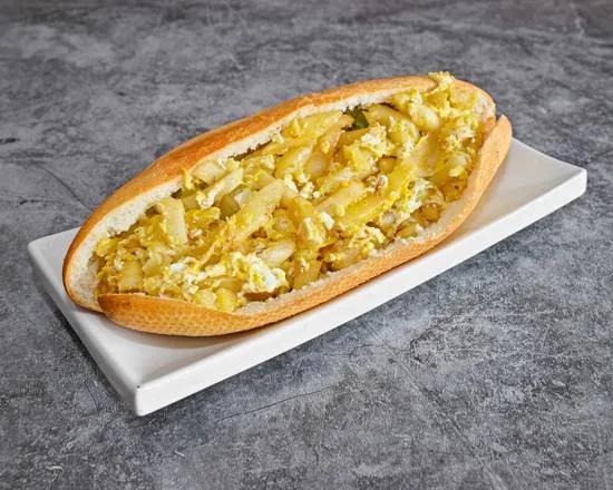 Sandwich Frite Omelette
