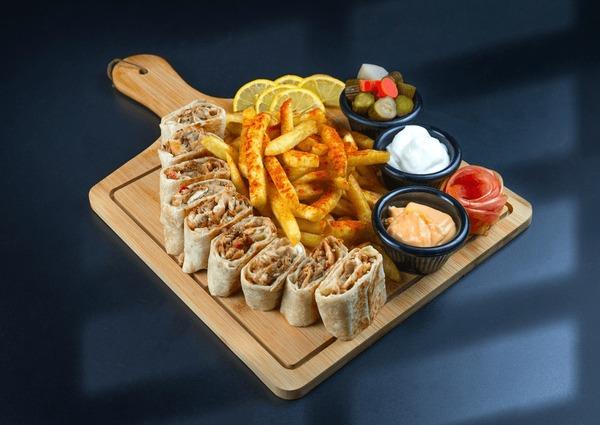 Plat Chawarma Arabi