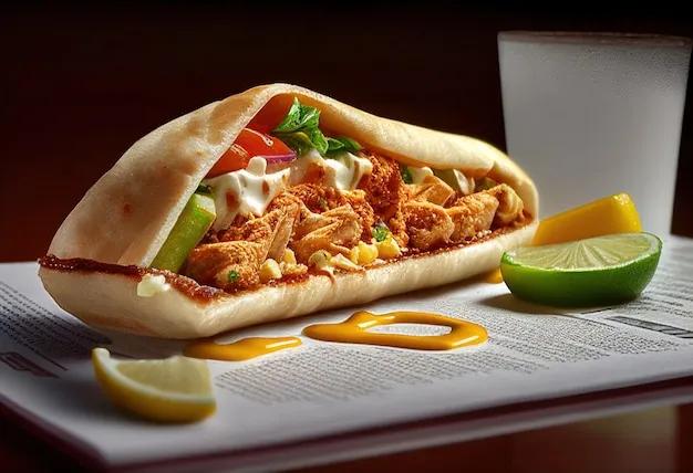 Sandwich Kebab Poulet