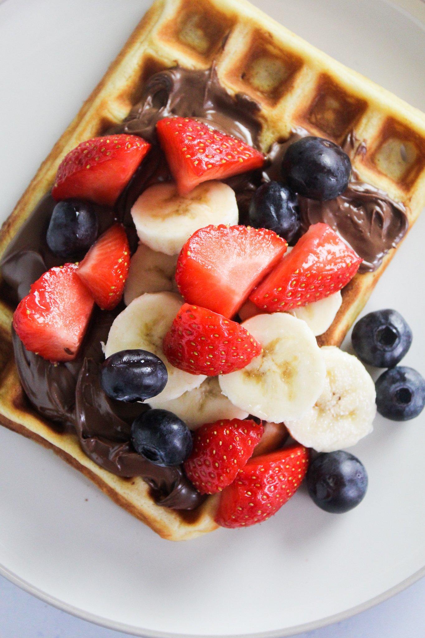 Waffles Fruits