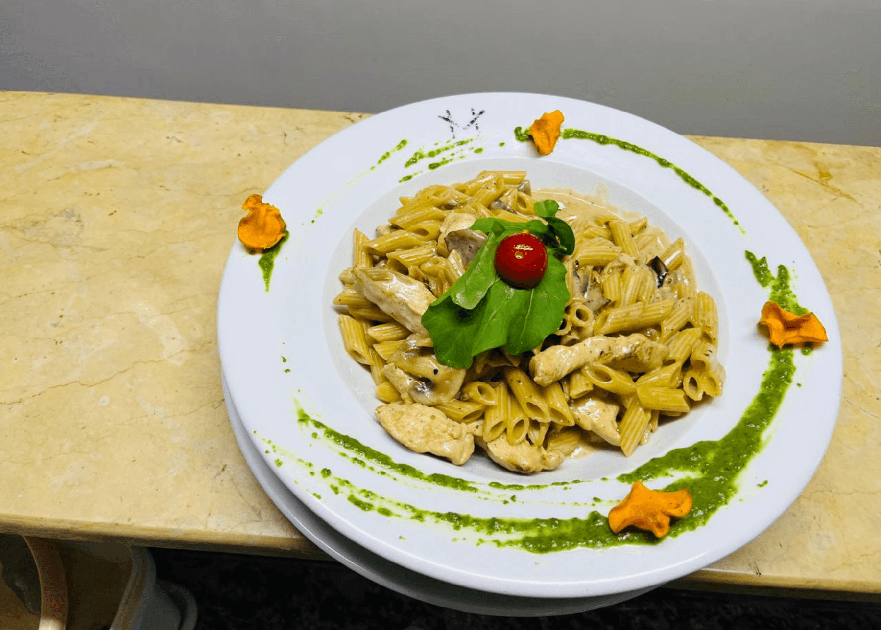Poulet Pesto