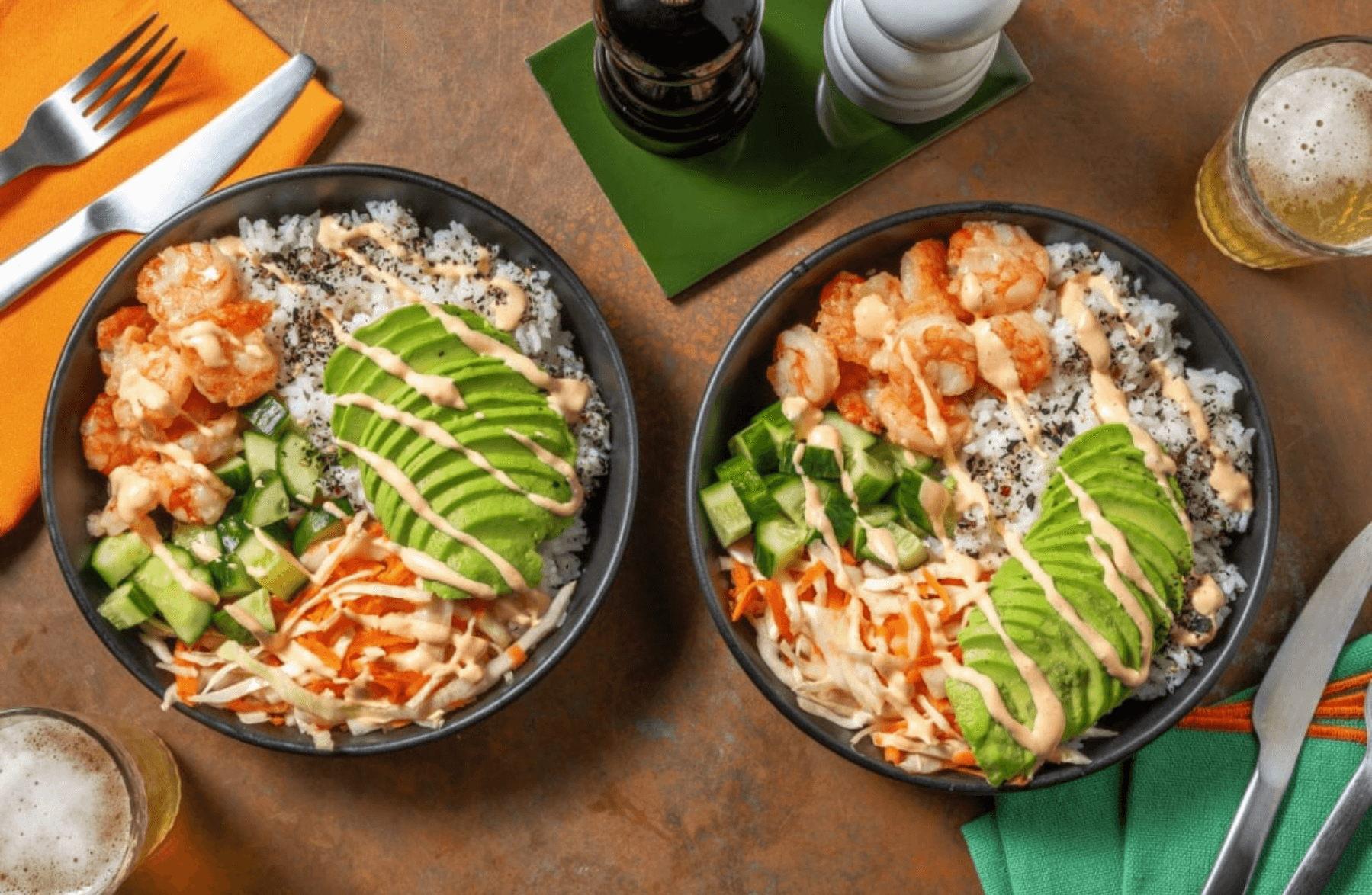 Poké Bowl Crevette