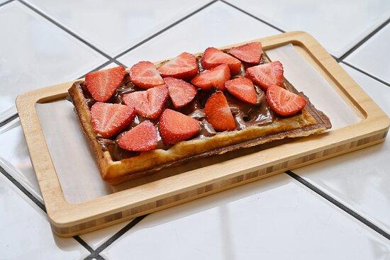 Gaufre Nutella Fraise