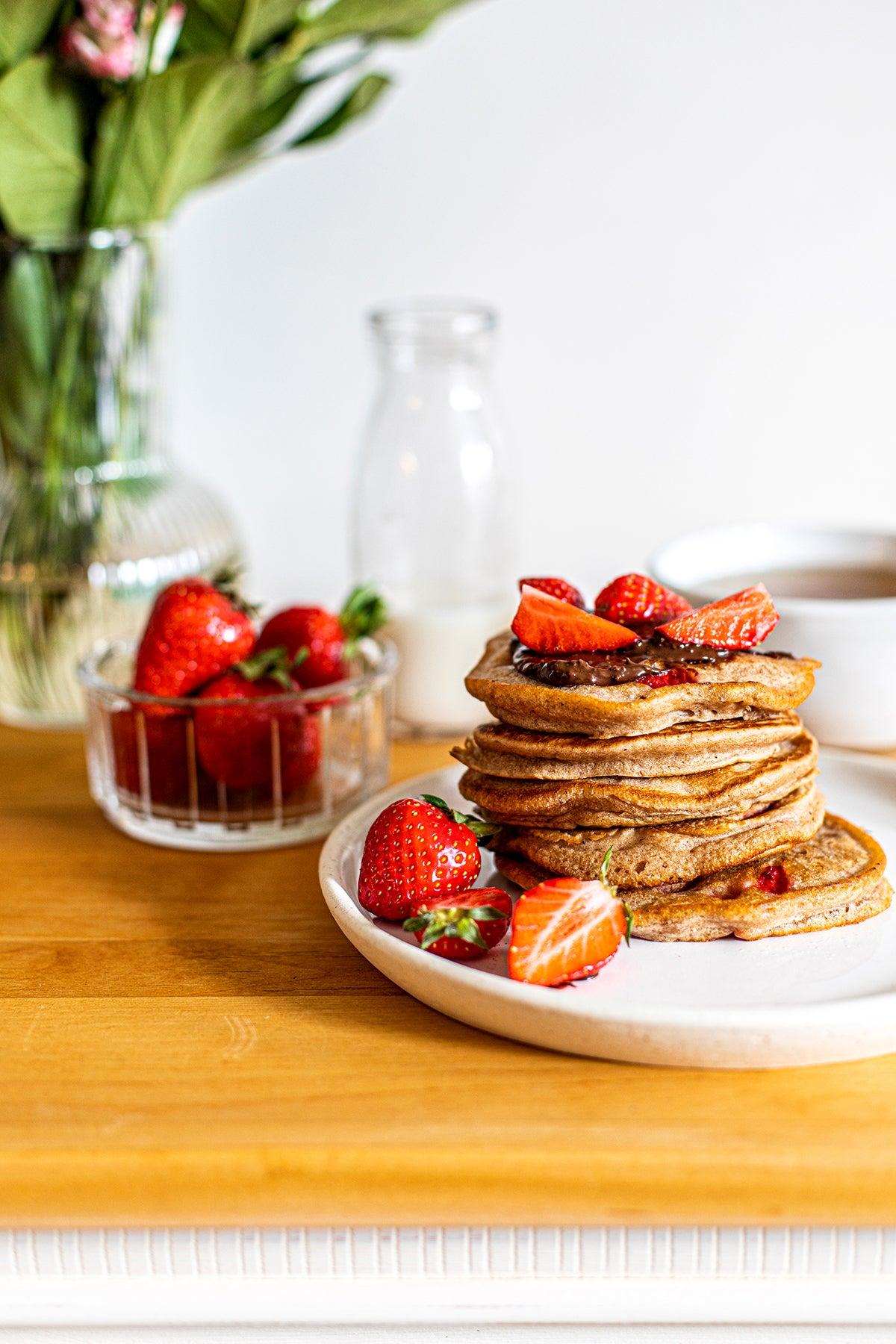 Pancake Nutella Fruits