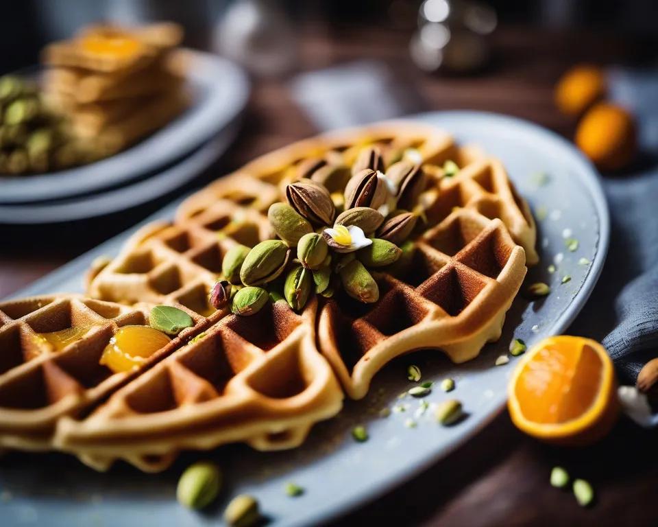 Gaufre Pistache