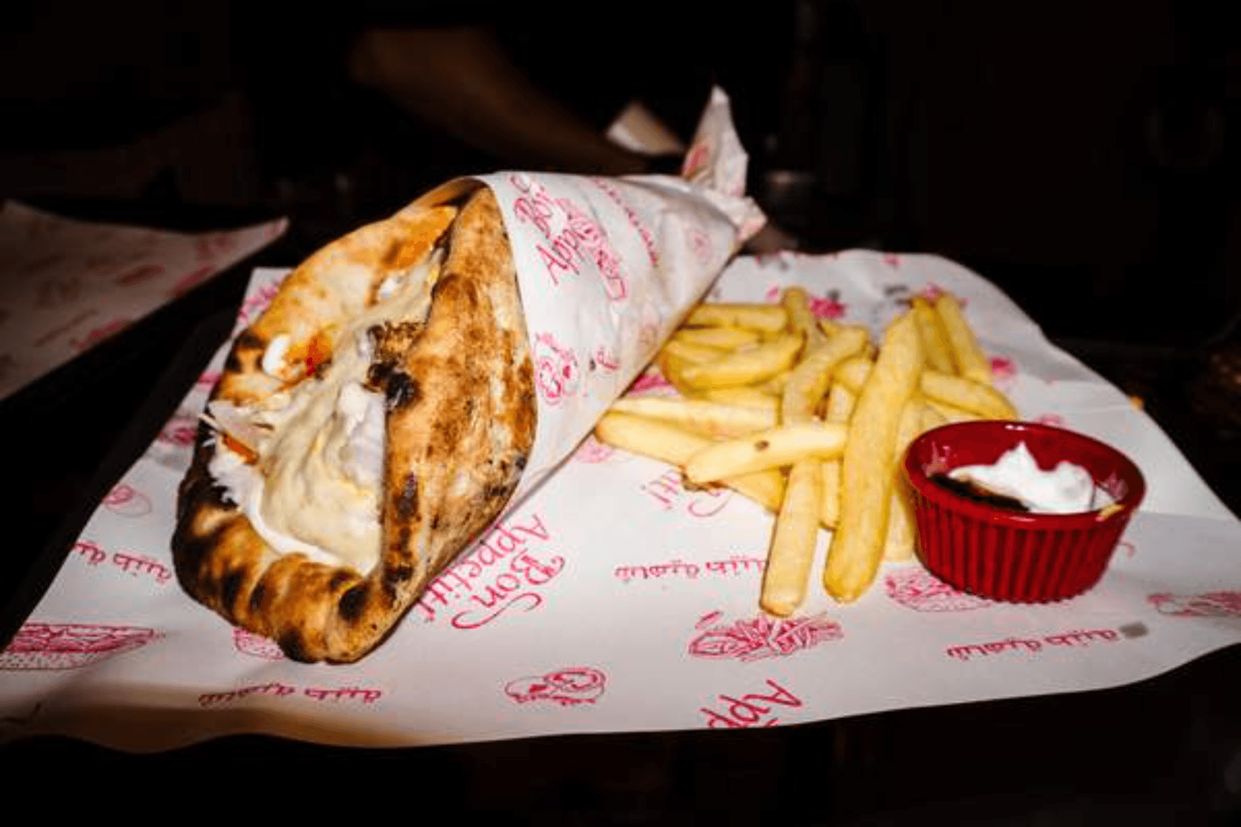 Naan Escalope Grillée