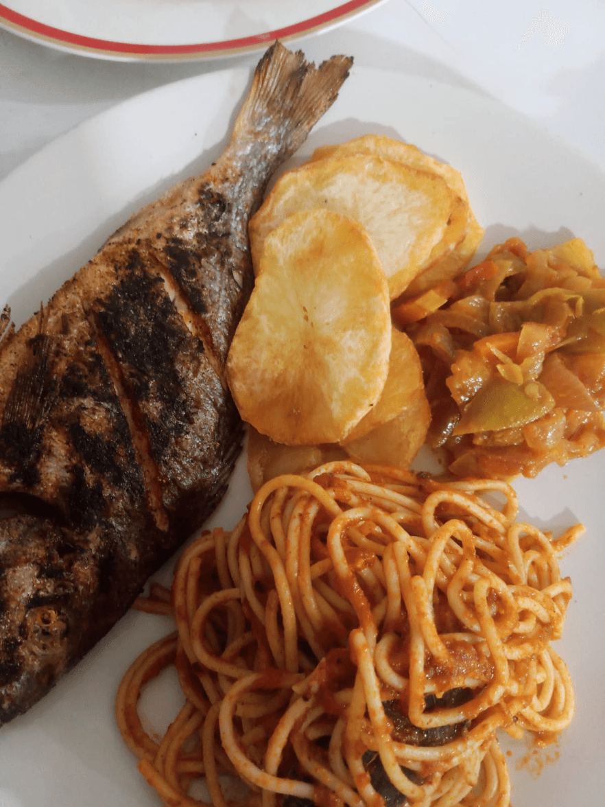 Complet Daurade Grillée