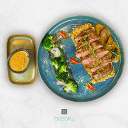 Le Filet De Bœuf Sur Nid De Risotto