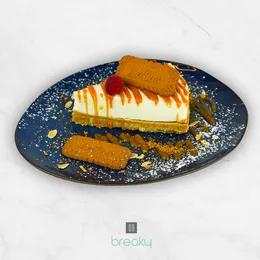 Cheese cake aux fruits rouges et caramel