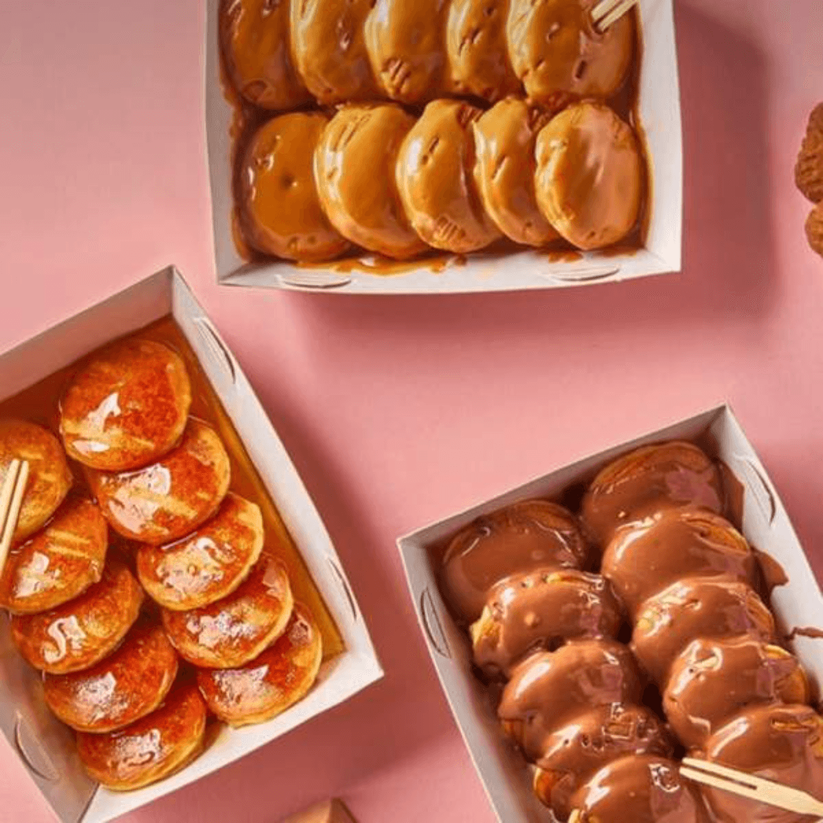 Mini pancake fruits rouges