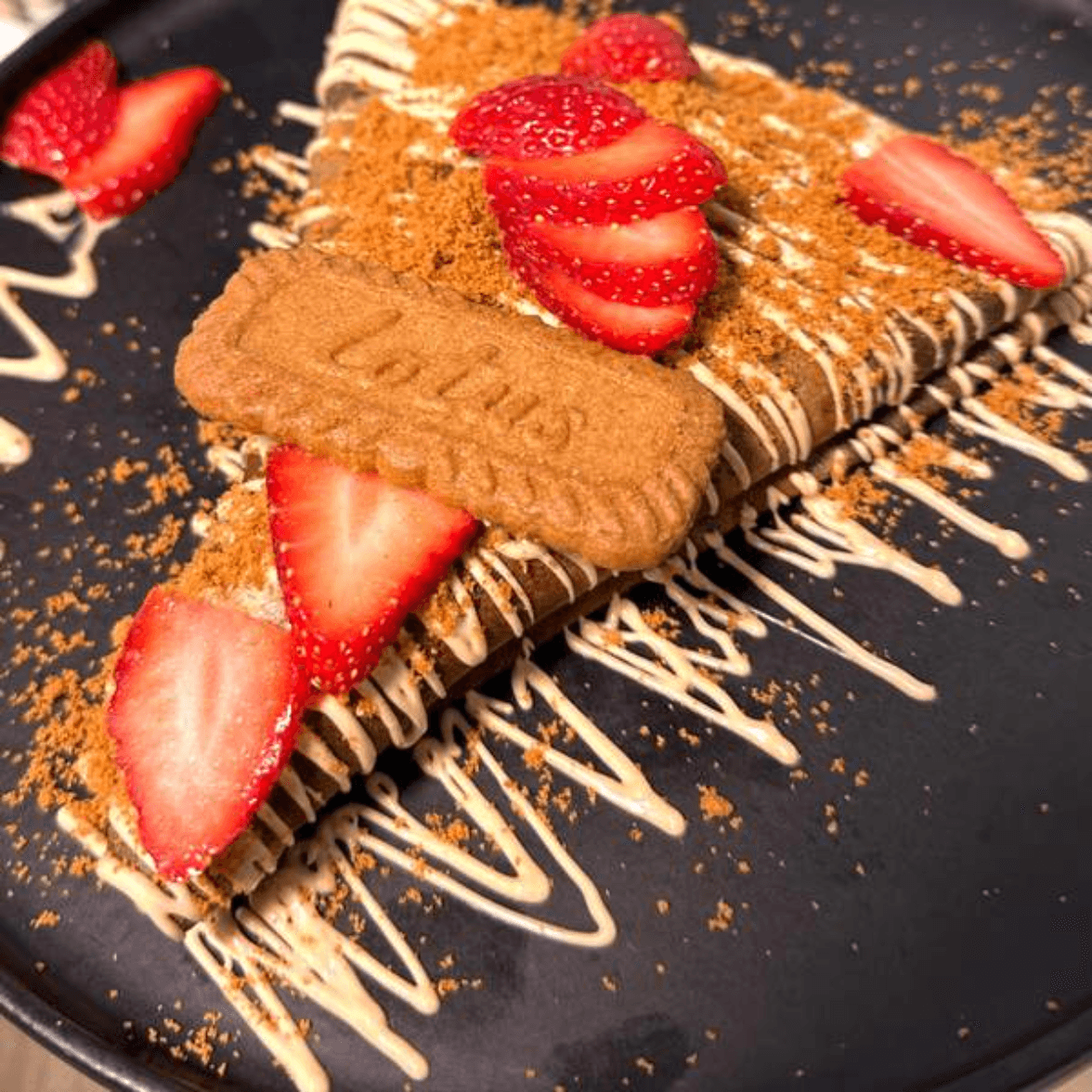 Crêpe mordjan strawberry