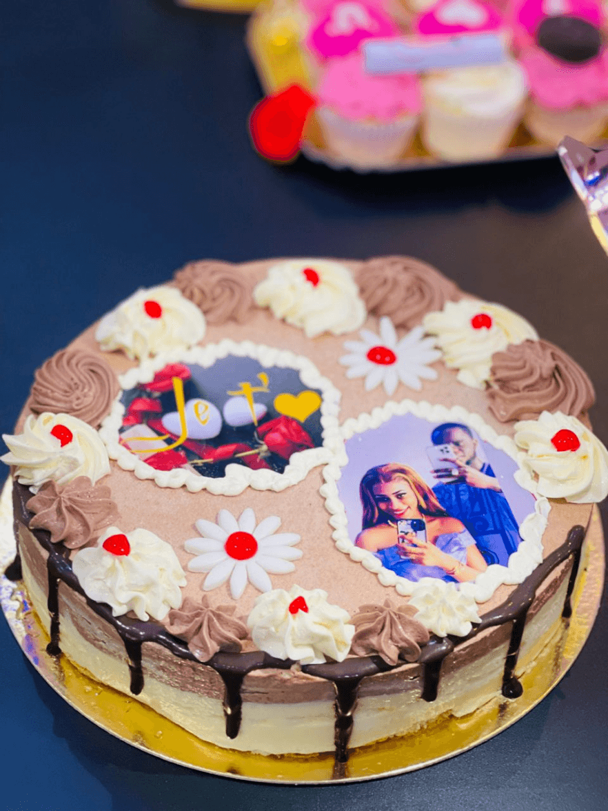 Gâteau Love Plus Photo