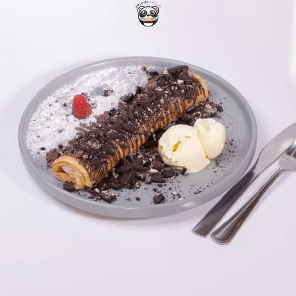 Crêpe Roulée Oreo Glace