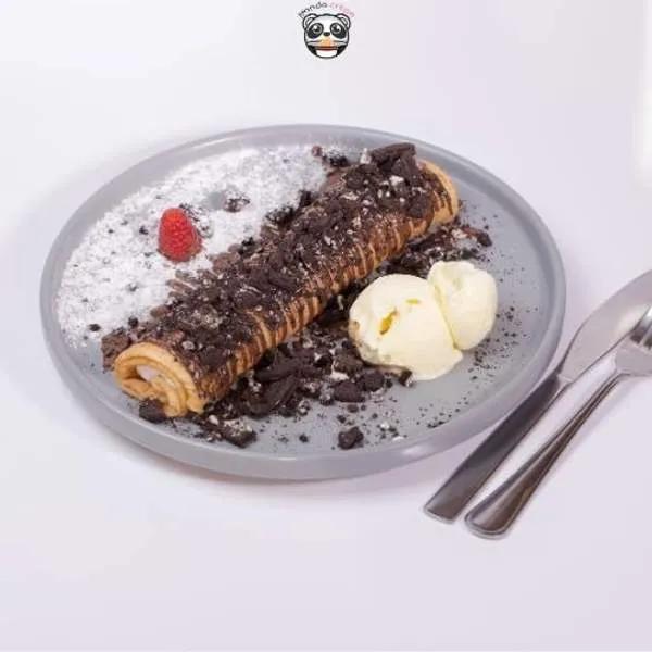 Crêpe Roulée Oreo Glace