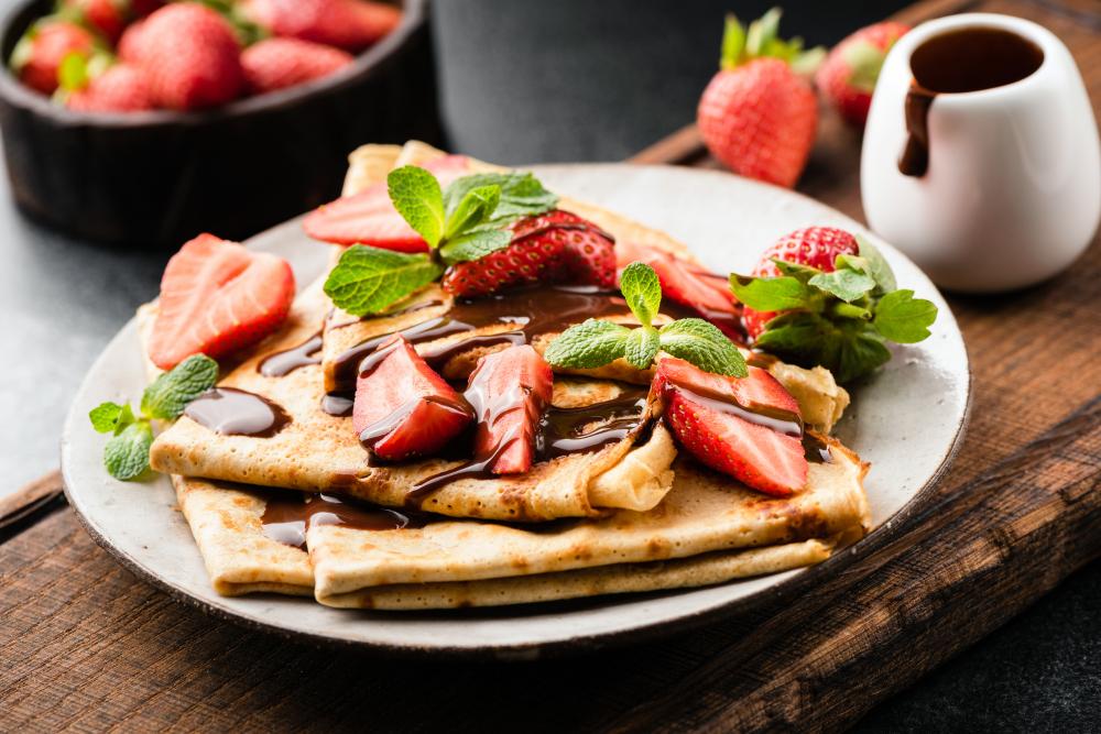 Crêpe Nutella Fraise