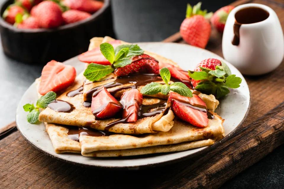Crêpe Nutella Fraise
