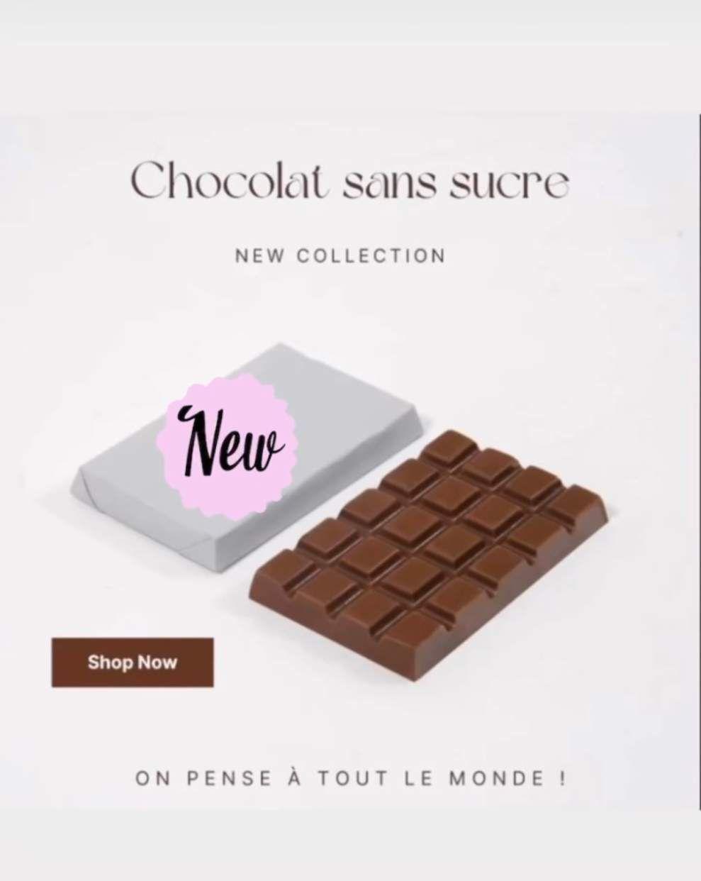 Chocolat sans sucre Grand
