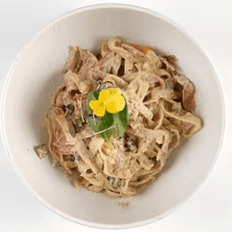 Tagliatelle À La Carbonara