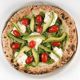 Pizza Verdura Stracciatella