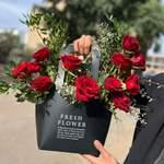 Sac de fleur romantique