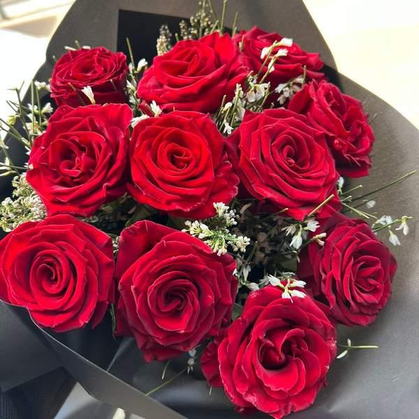 Bouquet Romantique - 15 rose