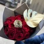 Amoure royale gold & Red - 20 Roses