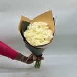 Bouquet De 15 Roses Blanches