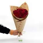 Bouquet de 7 Roses Rouges