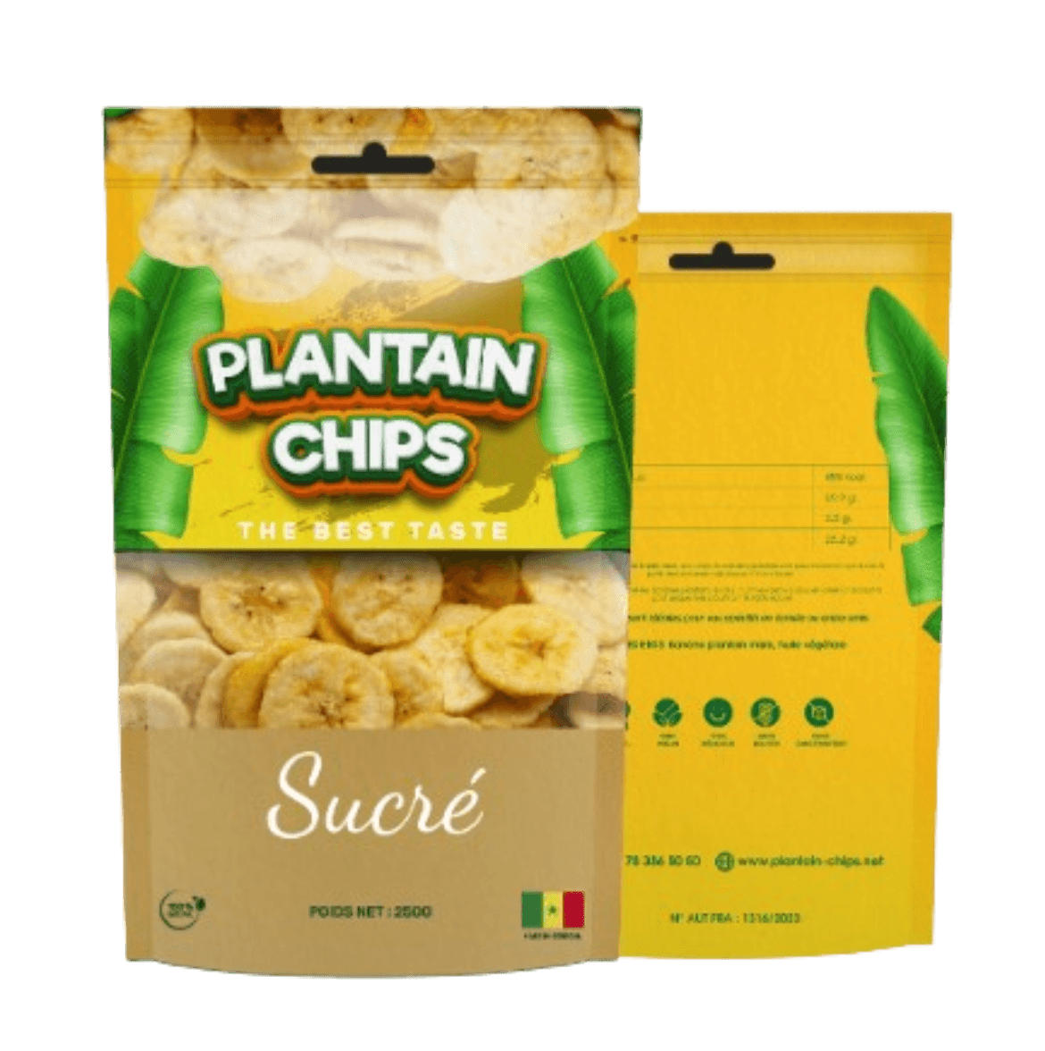 Chips Sucré 250g