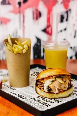 Menu Meatz, fries & Milkshake ou Smoothie